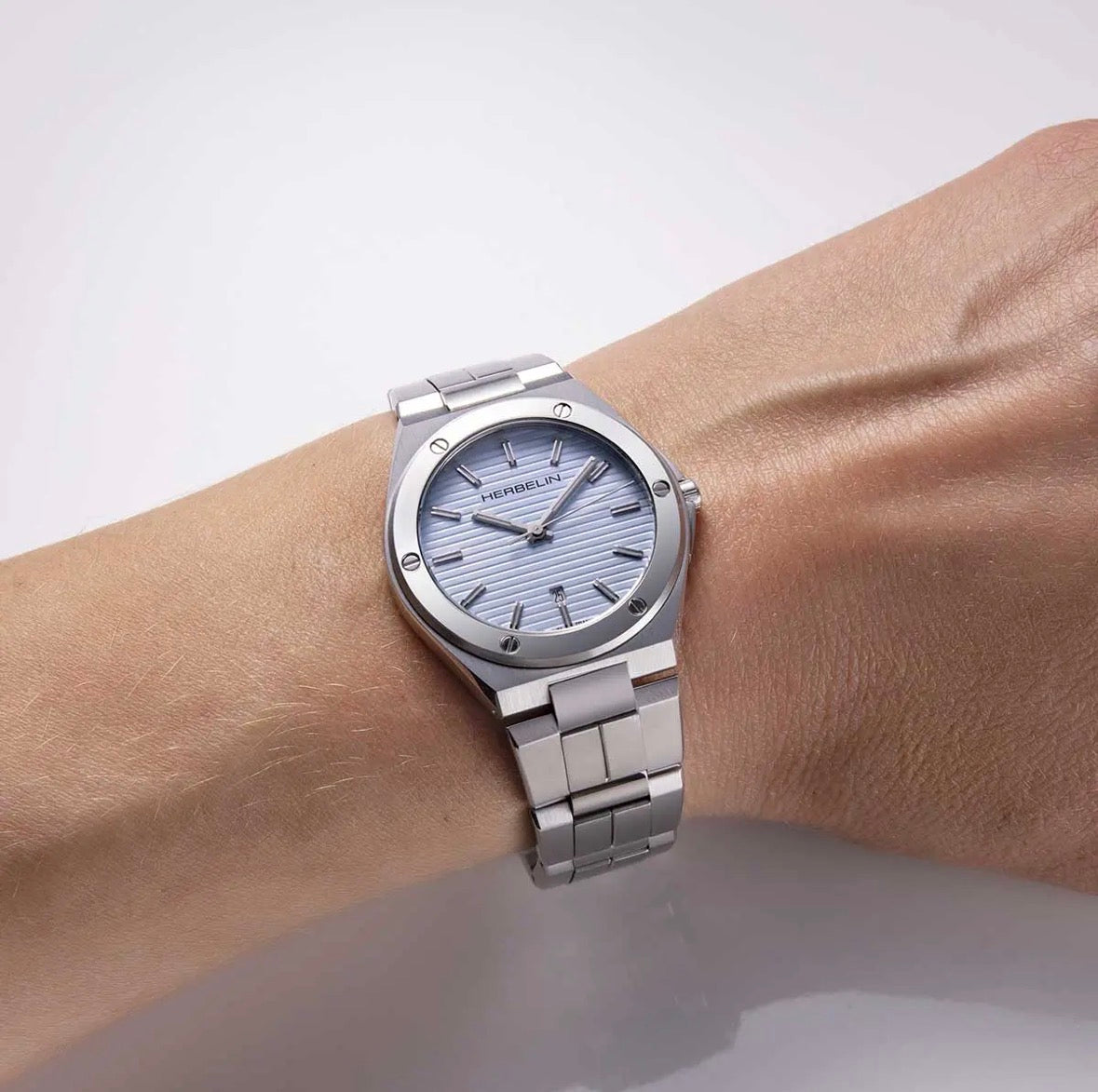 Ladies Stainless Steel Herbelin Cap Camarat 14545B25