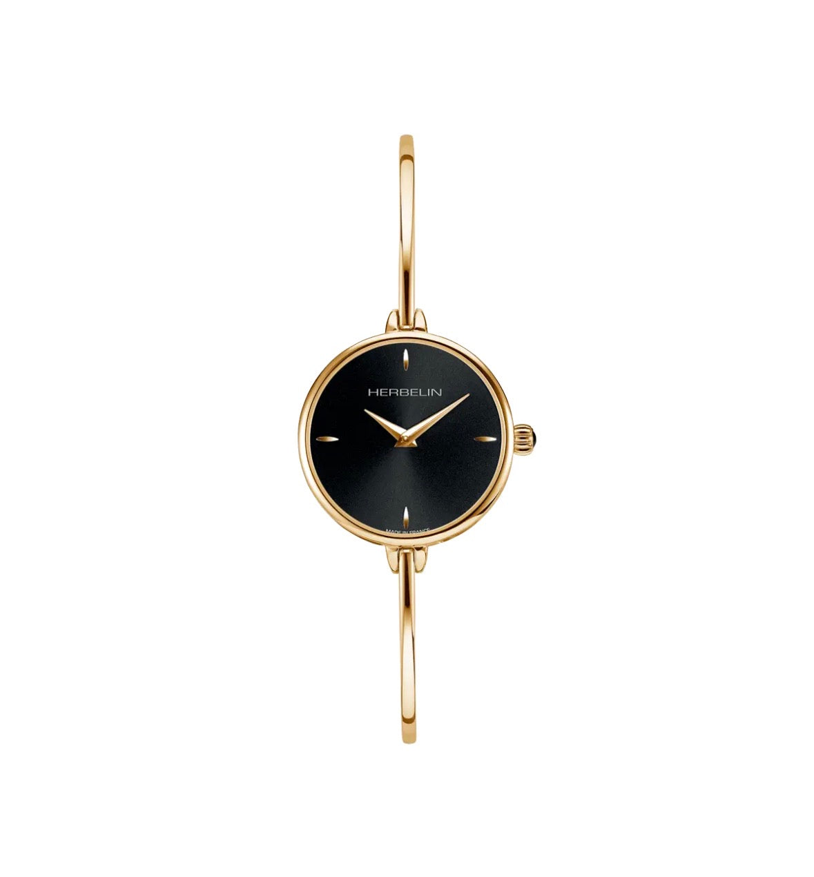 Ladies Herbelin Fil Gold Plated Bangle Watch 1720BP14