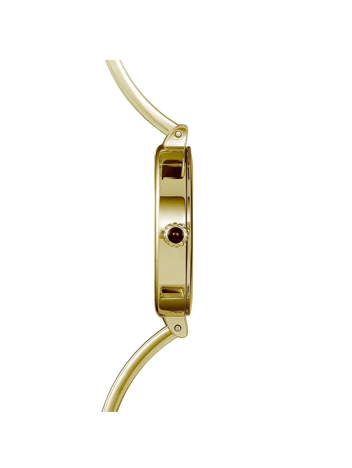 Ladies Gold Plated Herbelin Fil Mother of Pearl bangle watch 17206BP19