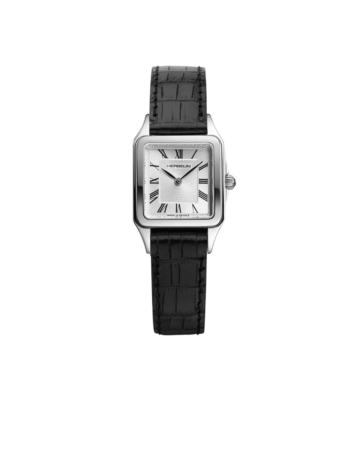 Ladies Stainless Steel Herbelin Luna with Leather Strap 1745AP01