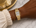 Ladies Gold Plated Herbelin Art Deco Bracelet 17478BP08