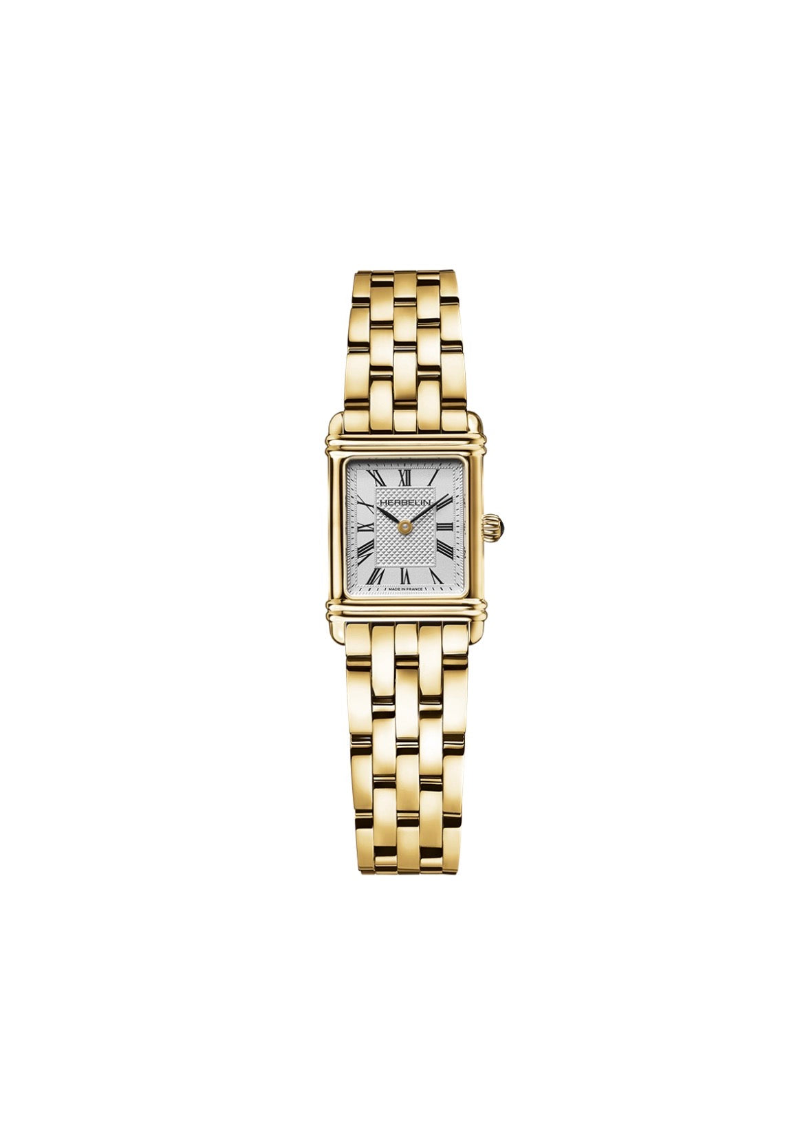 Ladies Gold Plated Herbelin Art Deco Bracelet 17478BP08