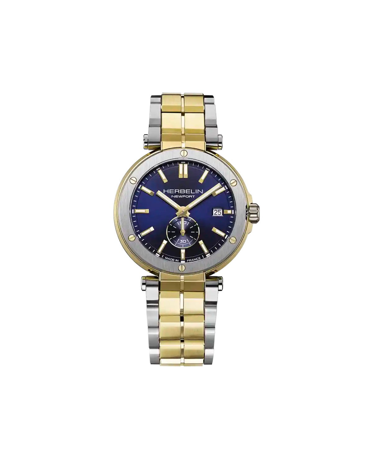 Gents Two Tone Herbelin Newport 18389BT1N35