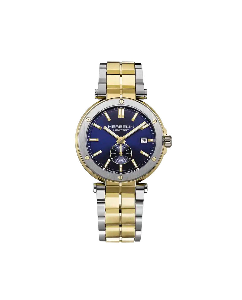 Gents Two Tone Herbelin Newport 18389BT1N35