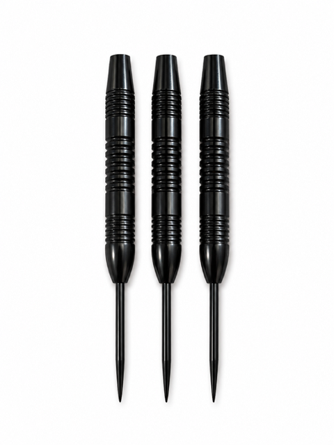 black steel dart points