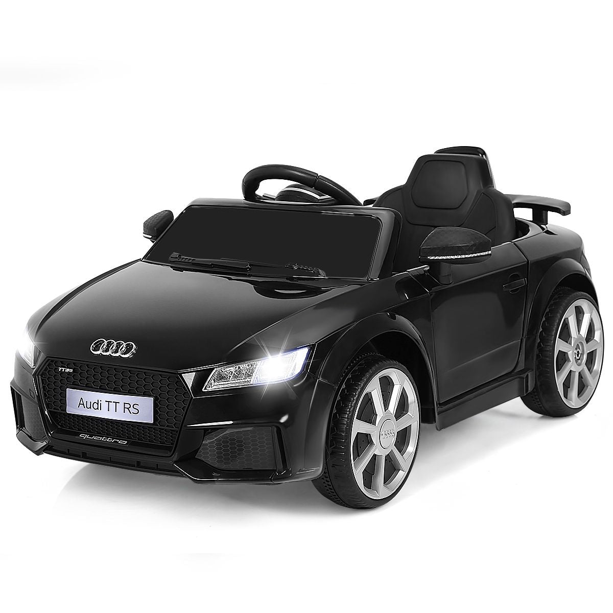 Licensed Audi TTRS 12V Battery-Powered Vehicle with 2 Motors MP3 Music