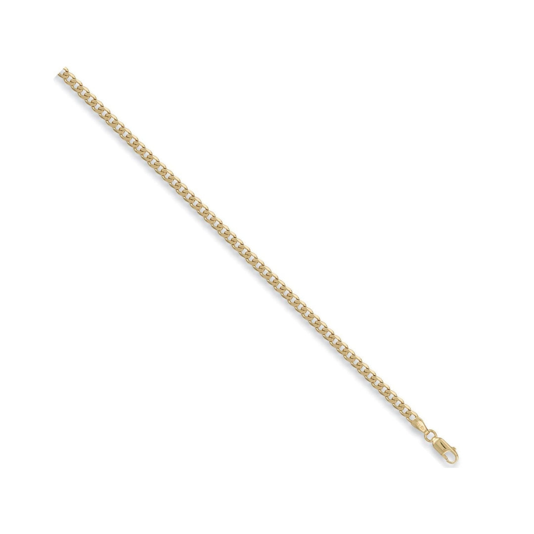 9ct Yellow Gold Curb Chain – 4mm (20”)