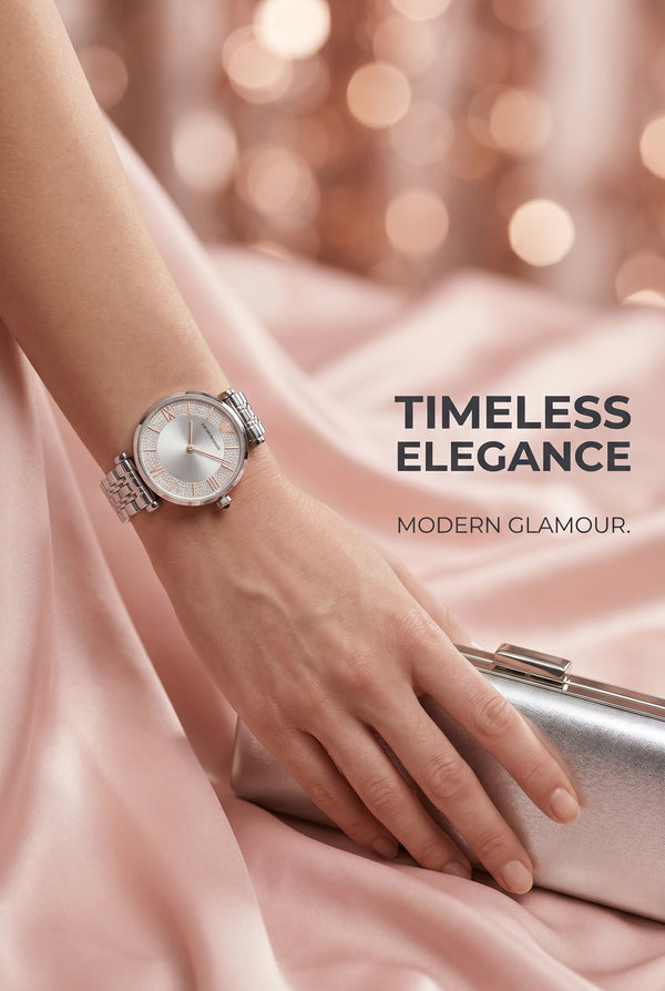 Stainless Steel Emporio Armani Ladies Watch – AR11594