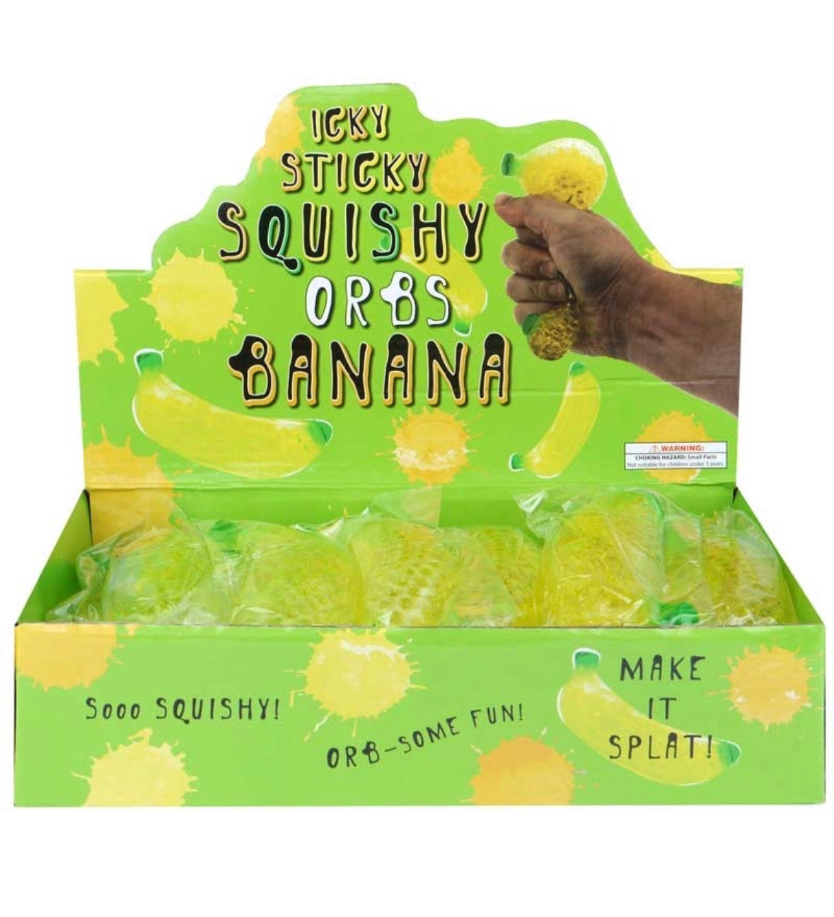 Icky Sticky Squishy Orbs Banana