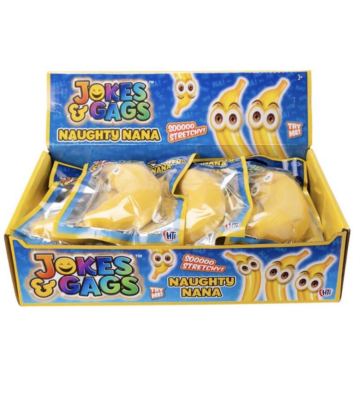 Jokes & Gags “Naughty Nana” Squishy Banana