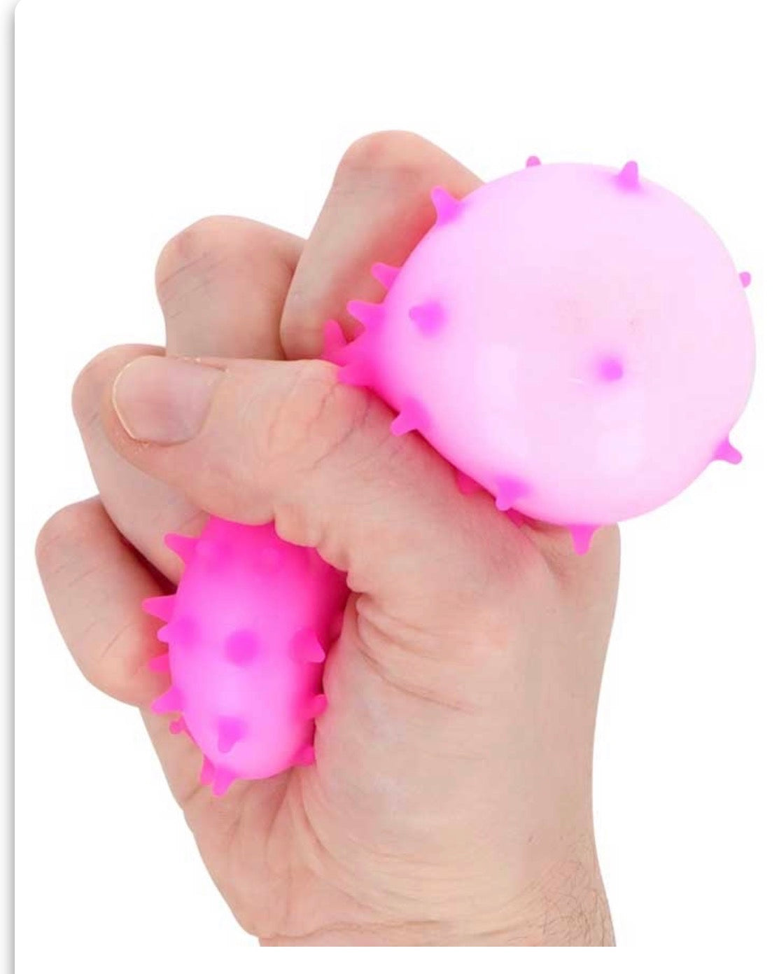 Neon Squeeze Shapes Stress Balls choice of 4 shapes