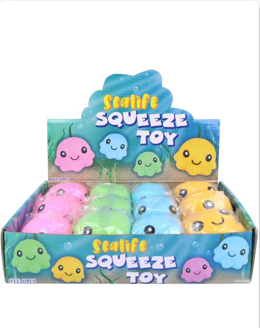 Sealife Octopus Squeeze Toy