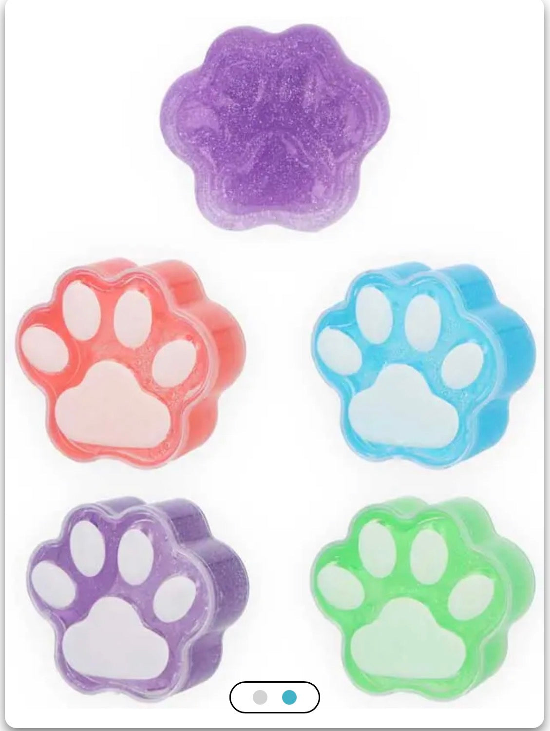 Paw-Shaped Putty 40g Choice of 4 colours