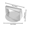 Stainless Steel Smash Burger Press Heavy Duty