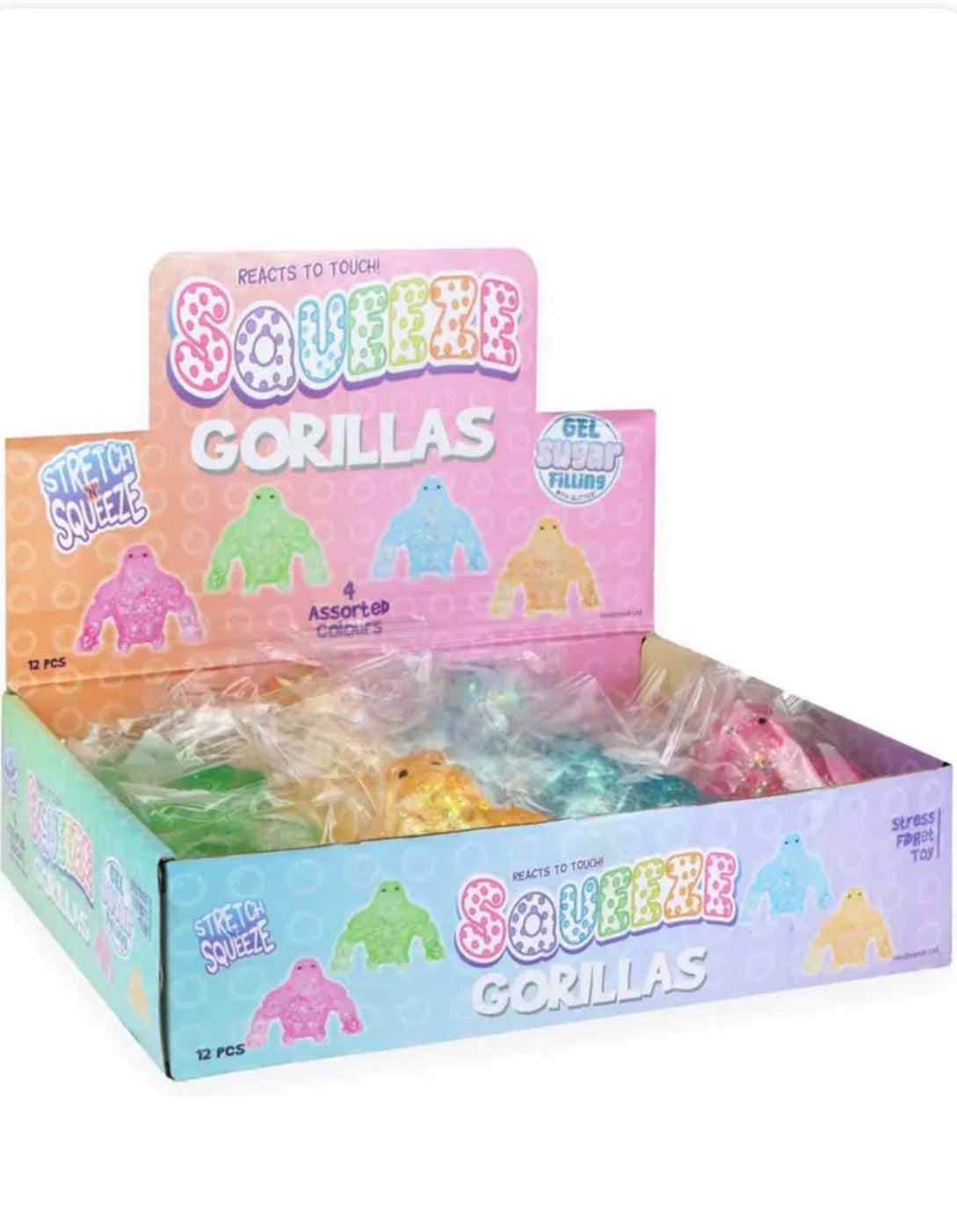 Squeezey Gorillas Sensory Toy
