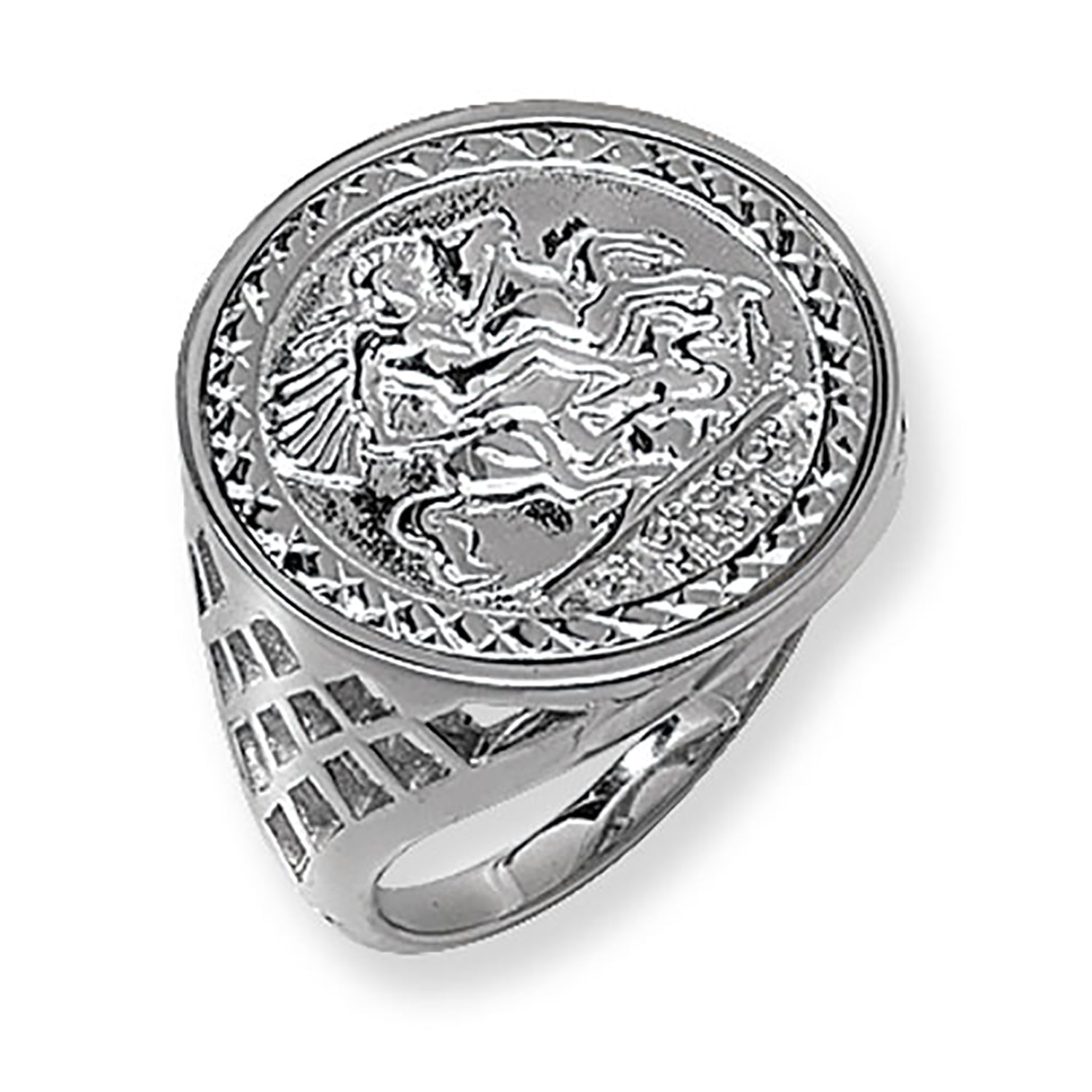 St George gift for him", "English heritage ring UK"