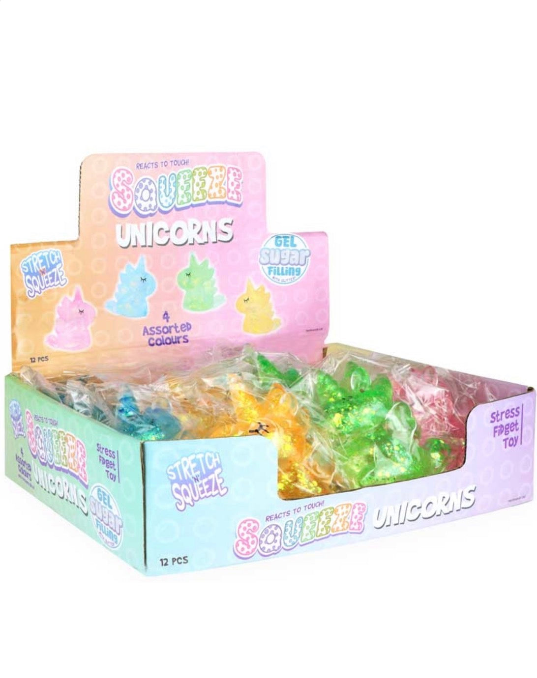 Squeezer Unicorns Sensory Toy