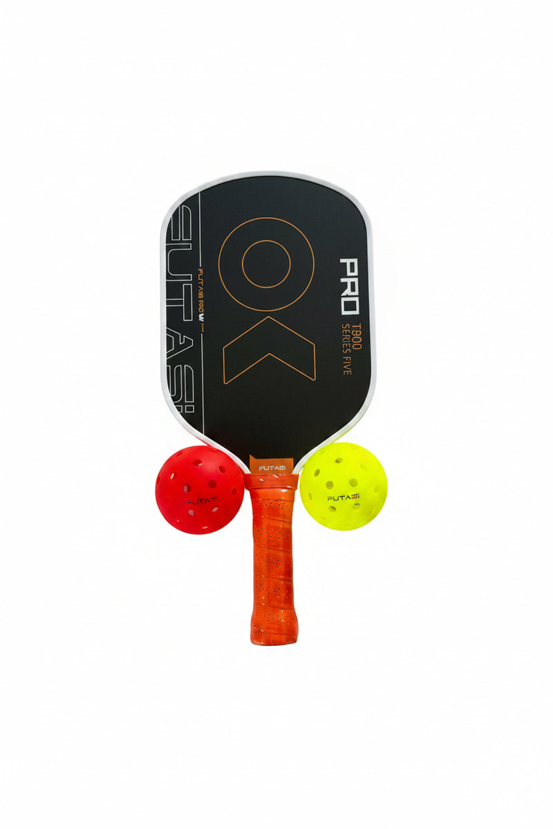 T800 Futasi pro pickleball paddle orange 