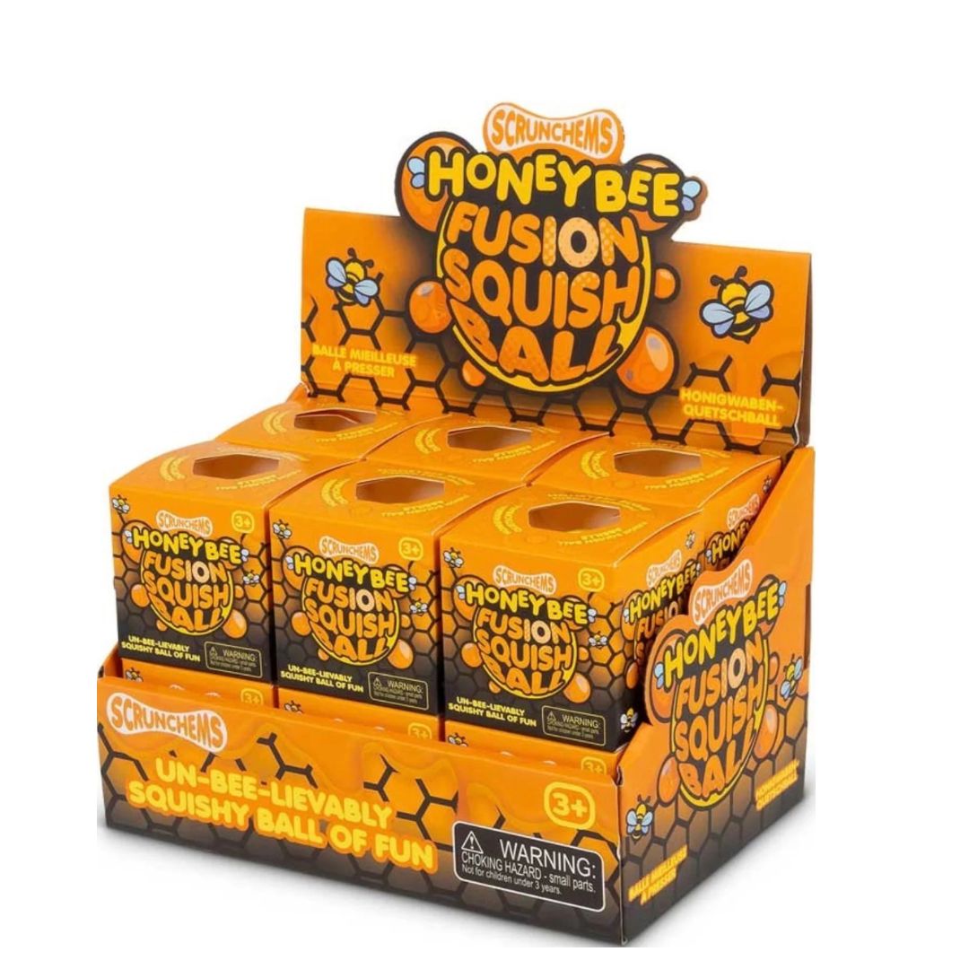 Scrunchems Honeybee Fusion Squish Ball