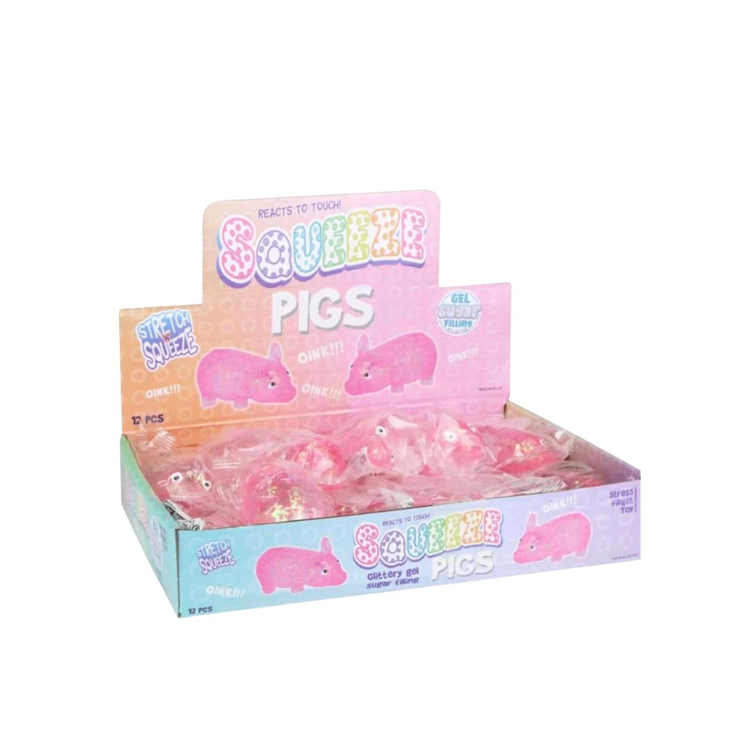 Squeeze React to Touch Pig Sensory Toy