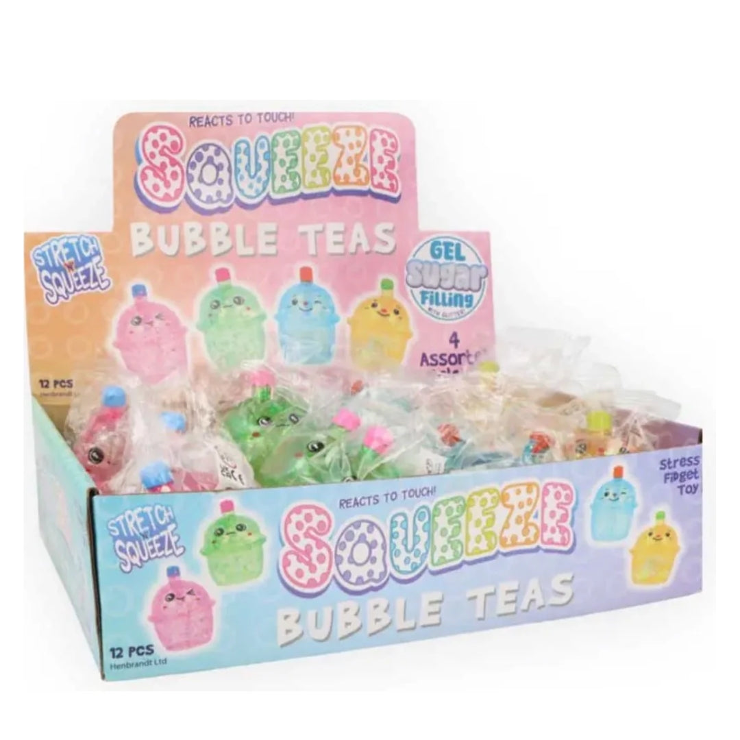 Squeeze React to Touch Bubble Teas Sensory Toy