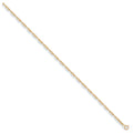 9ct Yellow Gold Singapore Anklet