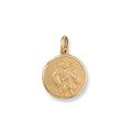 9ct Yellow Gold St Christopher Pendant