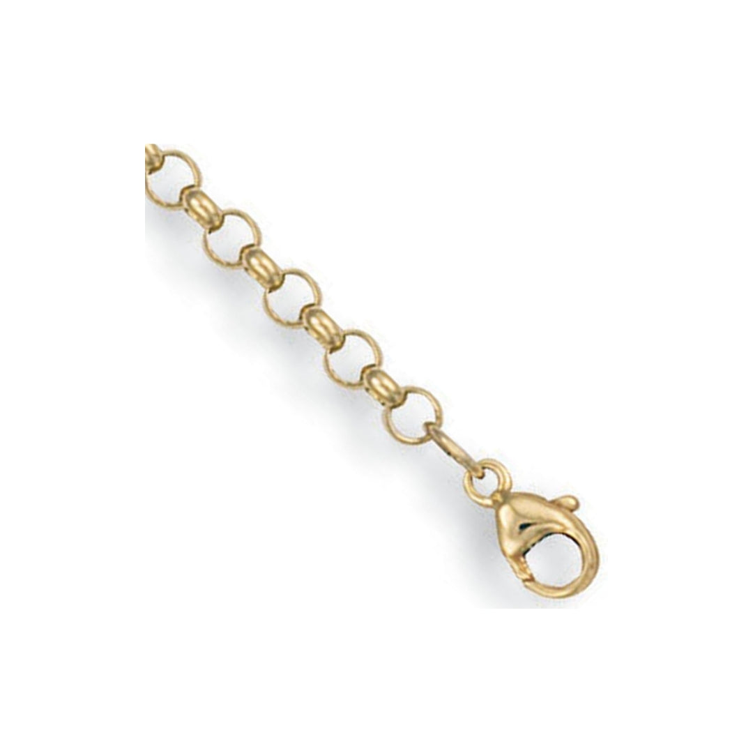 9ct Yellow Gold 3.5mm Round Belcher Chain