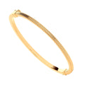 9ct Yellow Gold Snake Style Ladies Bangle