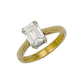 9ct Yellow Gold Fancy CZ Ring
