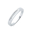 9ct White Gold 0.15ct Diamond Eternity Ring (9 Stone)