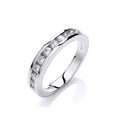 9ct White Gold 0.50ct Diamond Eternity Ring (12 Stone)