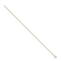9ct Yellow Gold 1.3mm Figaro Chain