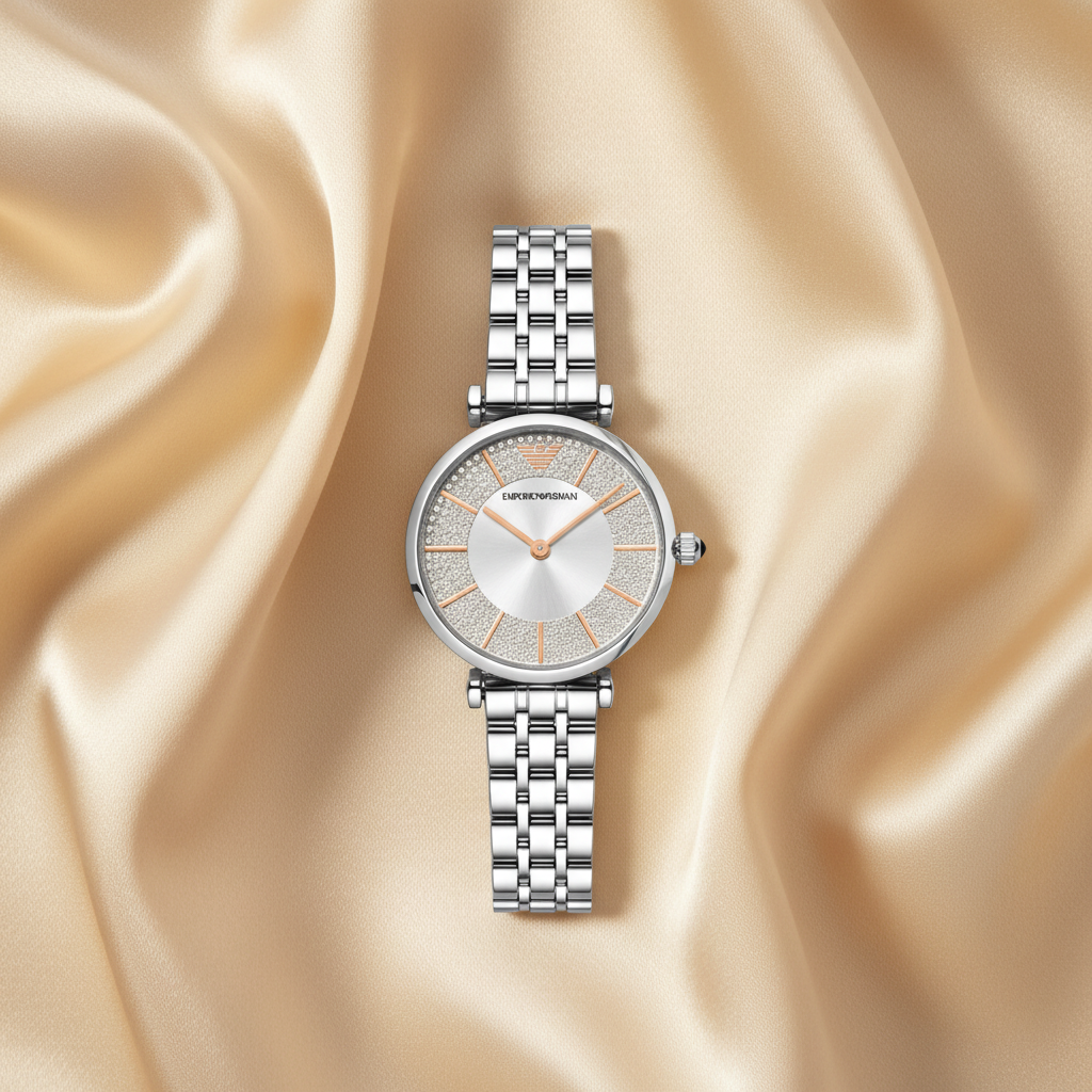 Stainless Steel Emporio Armani Ladies Watch – AR1925