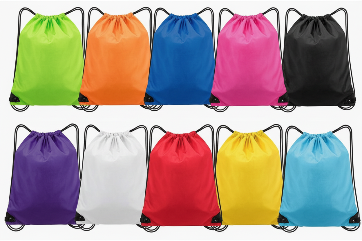 All 10 Colours drawstring  Gym Bag 