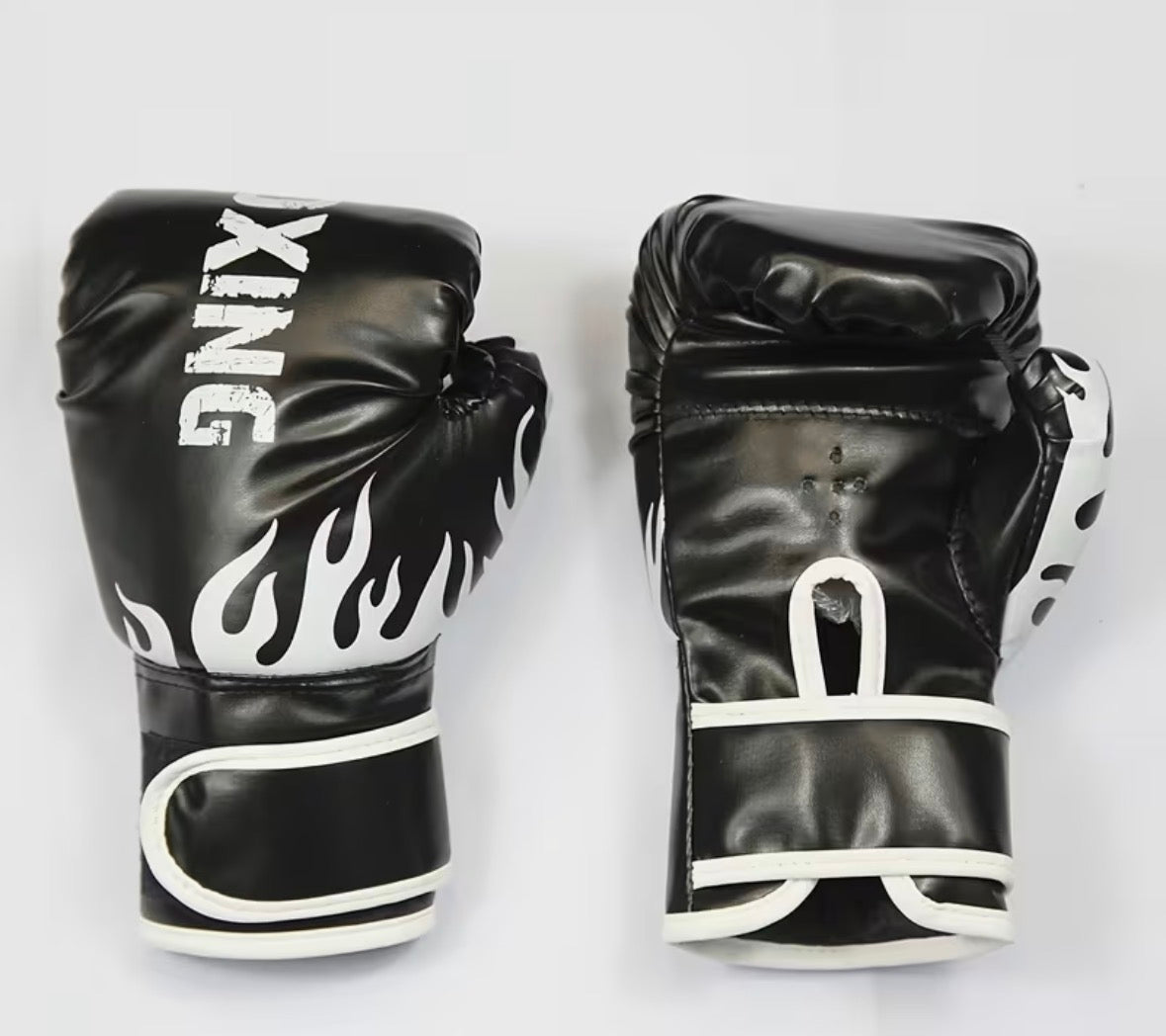 black youth boxing glove
