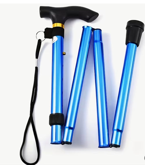1-Second Extendable Folding Trekking Pole – Ultralight & Compact