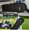 Black Golf Air Travel Bag with Wheels