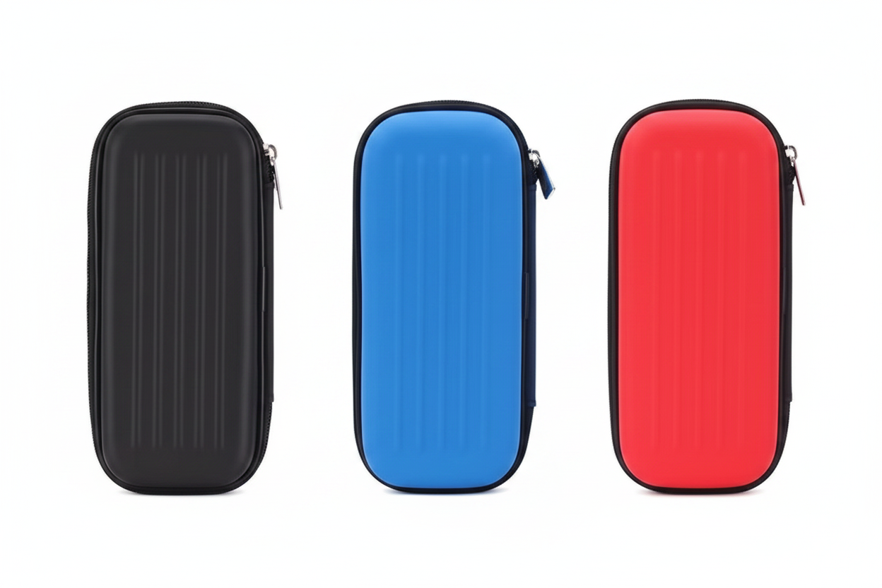 Darts Case – Black, Blue & Red Darts EVA hard shell carry case 
