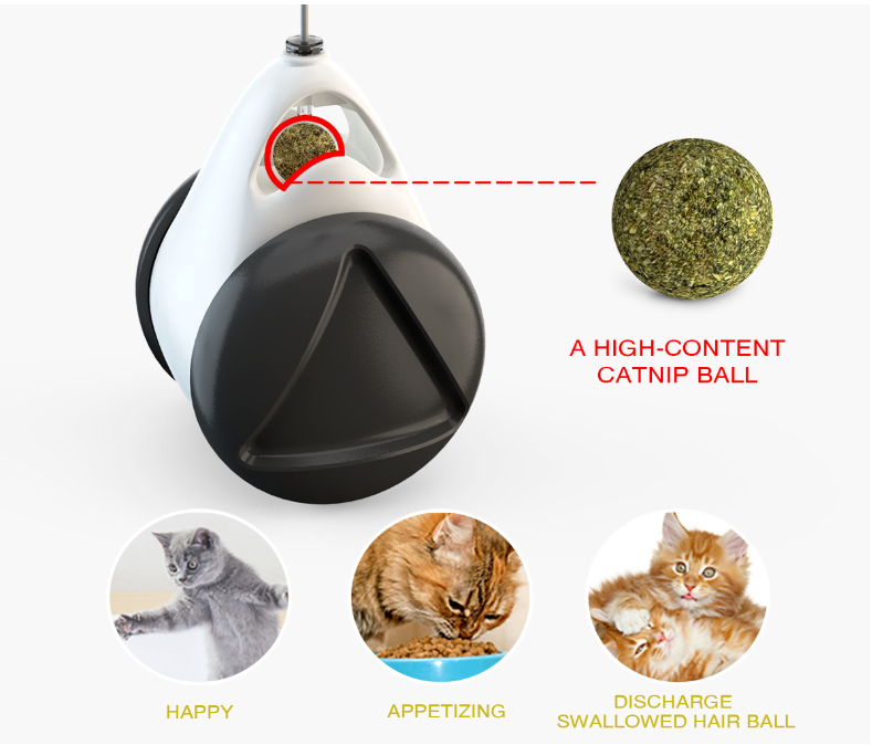 Tumbler Cat Swinging Ball Toy