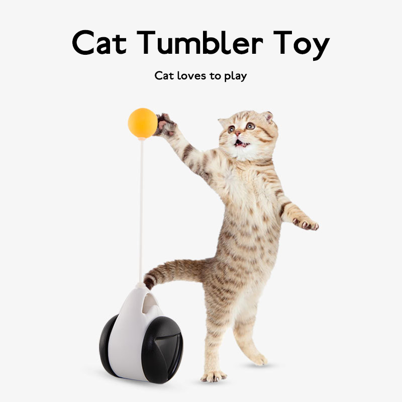 Tumbler Cat Swinging Ball Toy