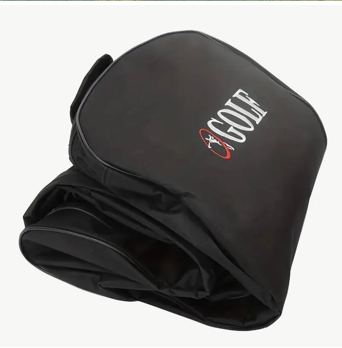 Black Golf Air Travel Bag with Wheels