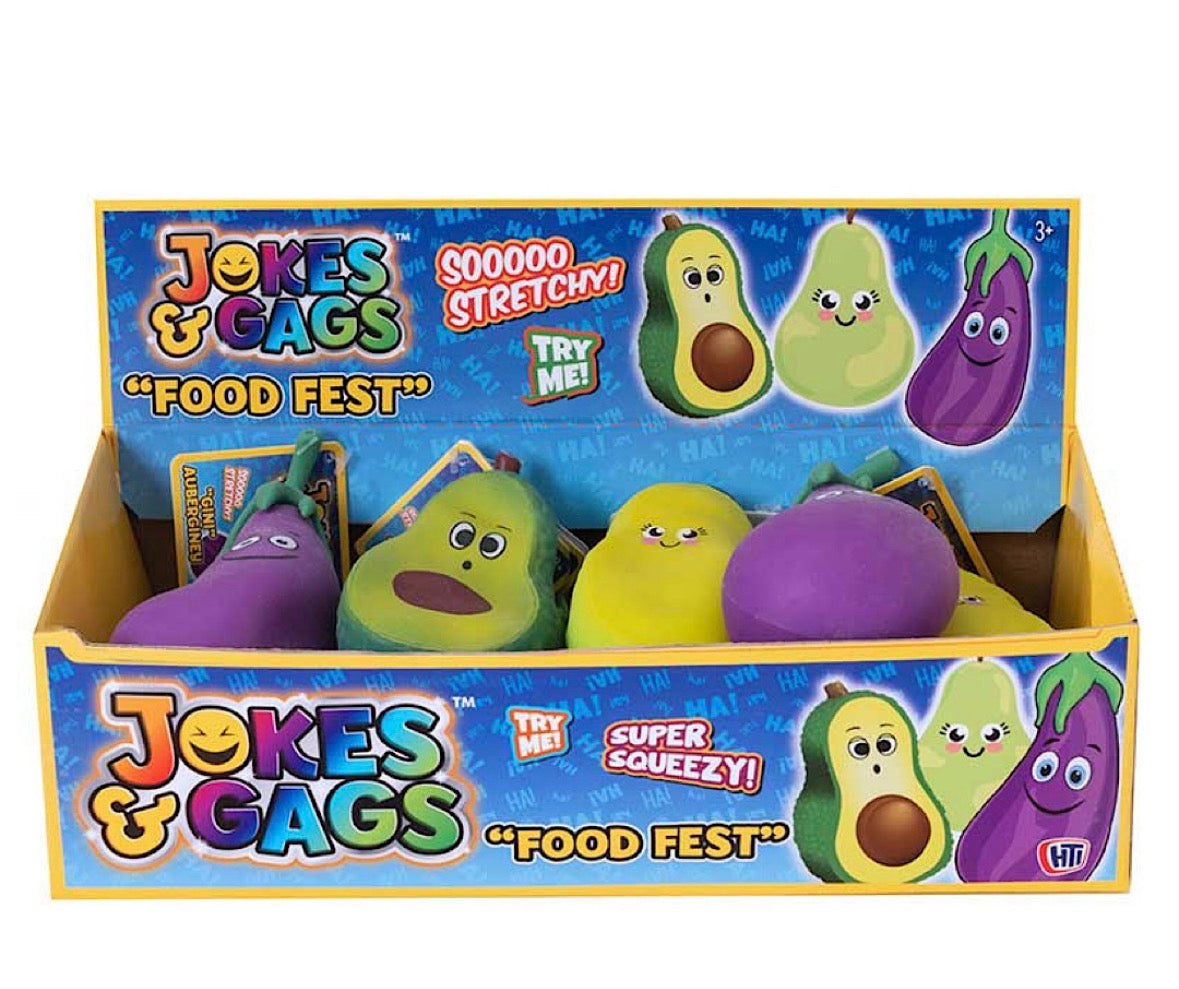 Jokes & Gags “Food Fest” Squishy Toys