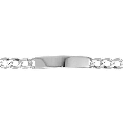 Silver bracelet with a detailed clasp on a white background
