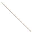 9ct Gold Hollow Rope Style Anklet